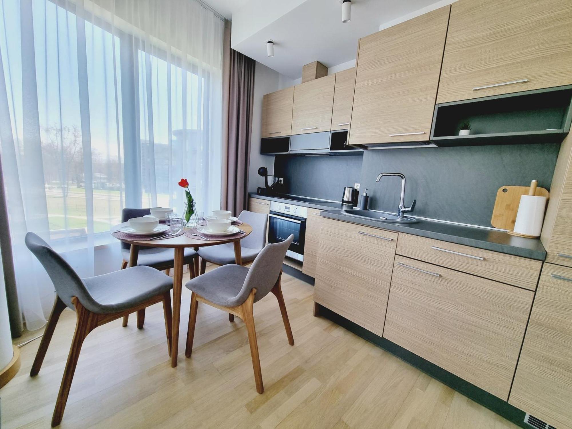 Melodija Apartments In Druskininkai Center מראה חיצוני תמונה